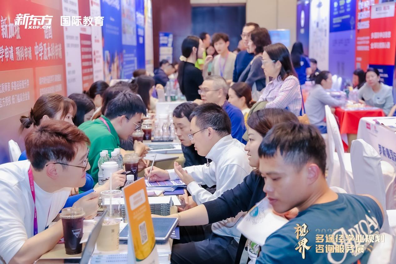 开启国际教育新视界：新东方成功举办2025多途径升学咨询服务展(图7)